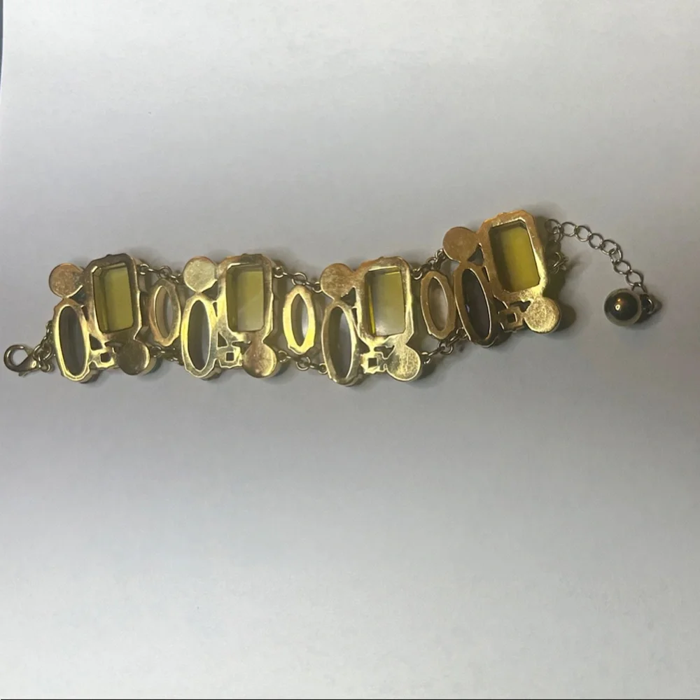 Kate Spade NY  Elegant Multi-Color Iced Gemstone Colorful Bracelet Designer - Picture 8 of 8